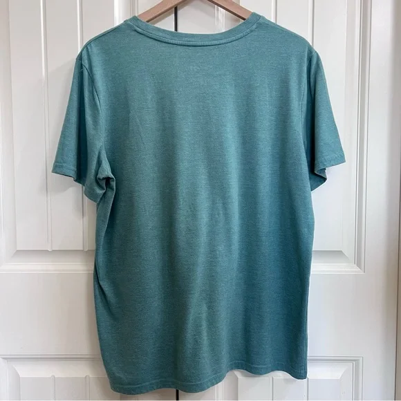 Urban Pipeline Mens The Ultimate Tee in Heather Teal, Size L - Picture 9 of 9